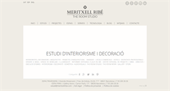 Desktop Screenshot of meritxellribe.com